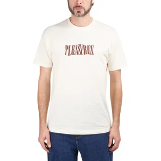 Pleasures Party Logo T-Shirt (Creme)