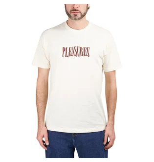 Pleasures Party Logo T-Shirt (Creme)