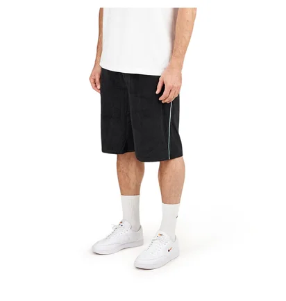 Yardsale Velour Shorts (Schwarz)