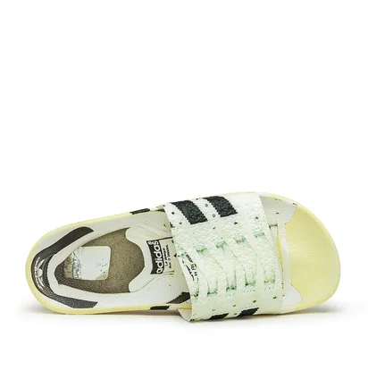 adidas Adilette Superstar (Weiß / Schwarz)