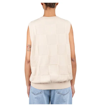 Carhartt WIP W' Checker Vest Sweater (Beige)