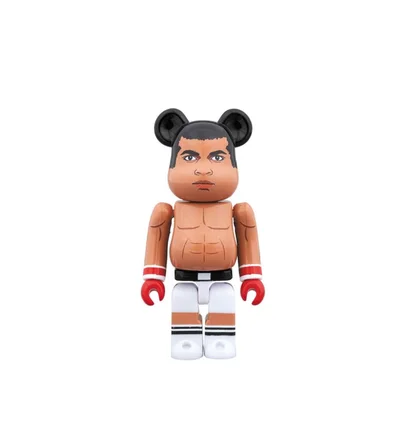 Medicom 100% + 400% Muhammad Ali Be@rbrick Toy