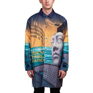 P.A.M. Lines In Time Long Coach Jacket (Multi)