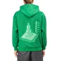 Pleasures Logic Reverse Terry Hoody (Grün)