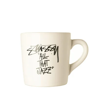 Stüssy All That Jazz Mug (Weiß)