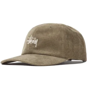 Stüssy No Wale Cord Low Pro Cap (Olive)