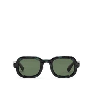 Brain Dead Newman Sunglasses (Schwarz / Grün)