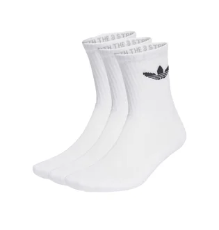 adidas Trefoil Cushion Crew Socks 3er Pack (Weiss)