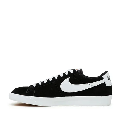 Nike Blazer Low Premium Vintage Suede (Schwarz / Weiß)
