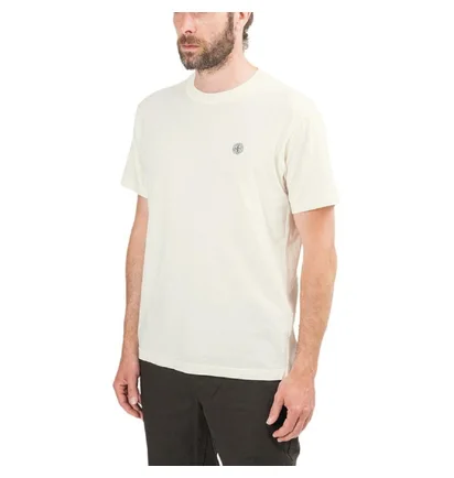 Stone Island T-Shirt (Elfenbein)