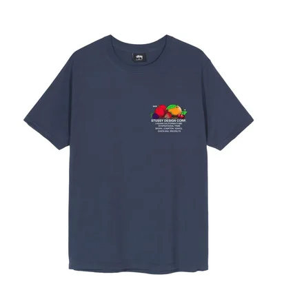 Stüssy Fresh Fruit Tee (Navy)
