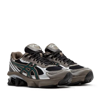 Asics Gel Kinetic Fluent (Braun / Silber / Grün)