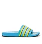 adidas Adilette Premium 'Aqua' (Blau / Gelb)
