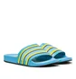 adidas Adilette Premium 'Aqua' (Blau / Gelb)