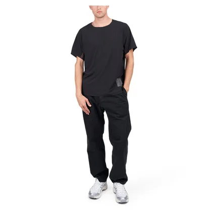 Y-3 Run SS Tee (Schwarz)