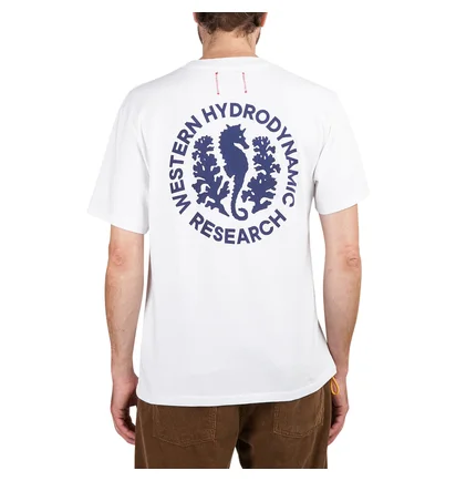 Western Hydrodynamic Research Seahorse Tee (Weiß)