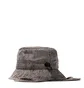 Stüssy Dyed Nylon Bungee Bucket Hat (Grau / Khaki)