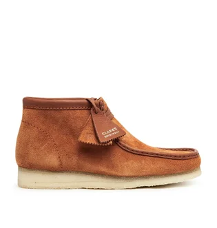 Clarks Originals Wallabee Boot Tan Hairy Suede (Braun)