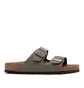 Birkenstock Arizona Birko-Flor Nubuck Regular (Grau)