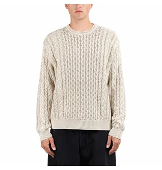 Obey Faded Wash Sweater (Beige)