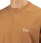 Dime Classic Logo Embroidered T-Shirt (Braun)