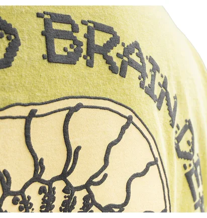 Brain Dead Migraine Tee (Gelb)