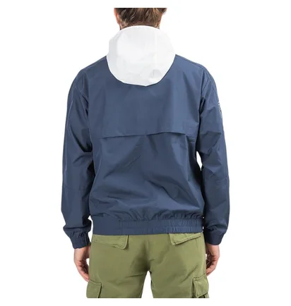 New Balance Athletics Full Zip Jacket (Navy / Weiß)