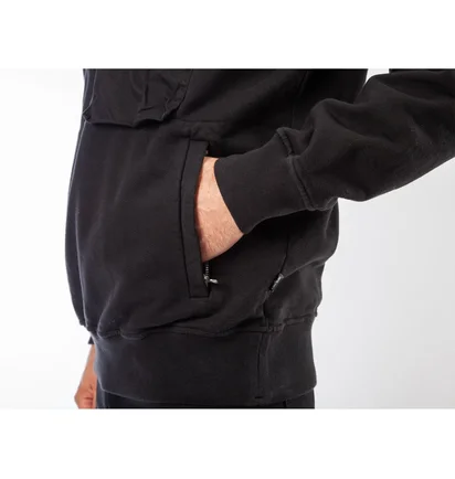 Stone Island Shadow Project Hooded Sweatshirt (Schwarz)