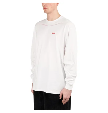 032c Dead Poets Longsleeve Tee (Weiß)