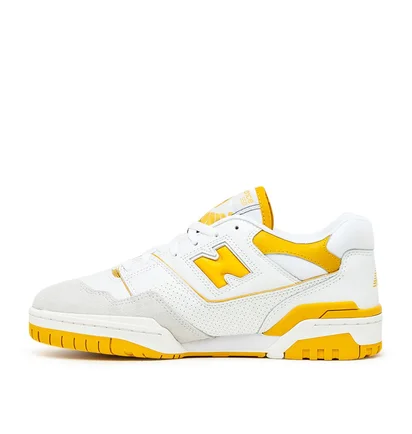 New Balance BB 550 LA (Weiß / Gelb)