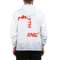 Polythene* Optics Nylon Zipped Windbreaker (Weiß)