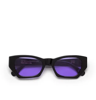 Retrosuperfuture Amata Sunglasses (Schwarz / Lila)