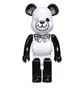 Medicom 1000% Freemasonry x Fragment Design Be@rbrick Toy (Weiß / Schwarz)