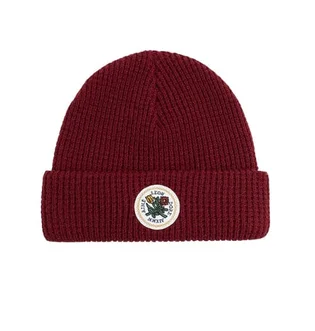 Aimé Leon Dore Waffle Knit Beanie (Burgundy)