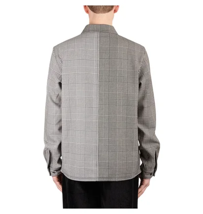 Pleasures Chase Plaid Button Down Shirt (Multi)