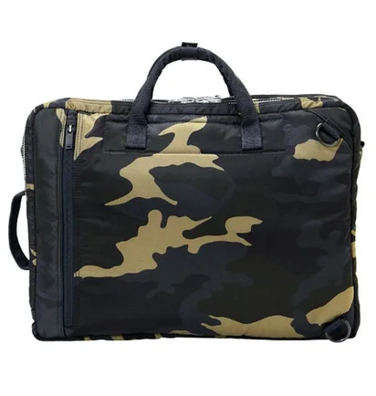Porter by Yoshida Counter Shade 3way Briefcase (Woodland Khaki)