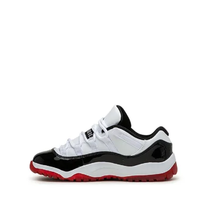 Air Jordan 11 Retro Low PS (Weiß / Schwarz / Rot)