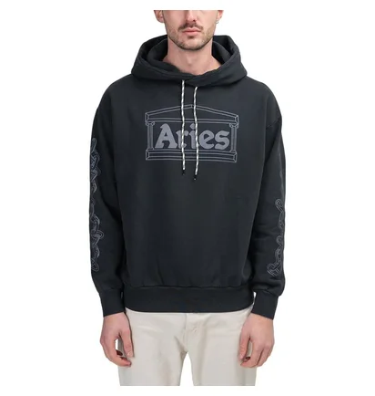 Aries 2 Chains Hoodie (Schwarz / Grau)