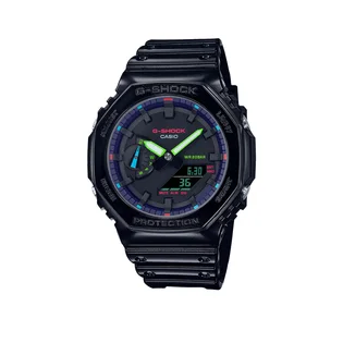 Casio G-Shock GA-2100RGB-1AER (Schwarz / Multi)
