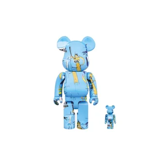 Medicom 100% + 400% Jean-Michel Basquiat #4 Be@rbrick Toy