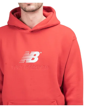 New Balance MT93519 Athletics Premium Archive Hoodie (Rot)