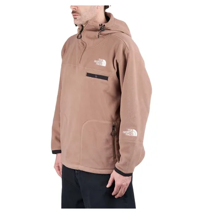 The North Face NSE Fleece Anorak Jacke (Braun)