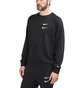 Nike Swoosh French Terry Crewneck (Schwarz)