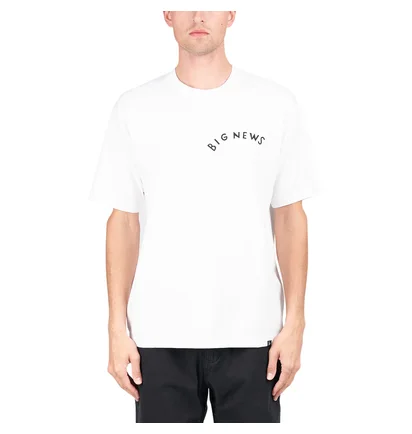 by Parra Big News T-Shirt (Weiss)
