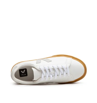 Veja WMNS Campo Chromefree Leather (Weiß / Grau)