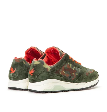 Kangaroos Ultimate Veteran (Grün Camouflage / Rot)