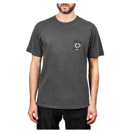 Stüssy Surf Skull Pig. Dyed Tee (Schwarz)