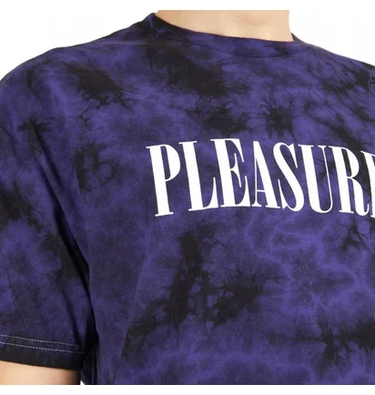Pleasures Aroma Crystal Dye T-Shirt (Lila / Schwarz)