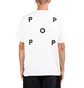 Pop Trading Company Logo T-Shirt (Weiss / Schwarz)