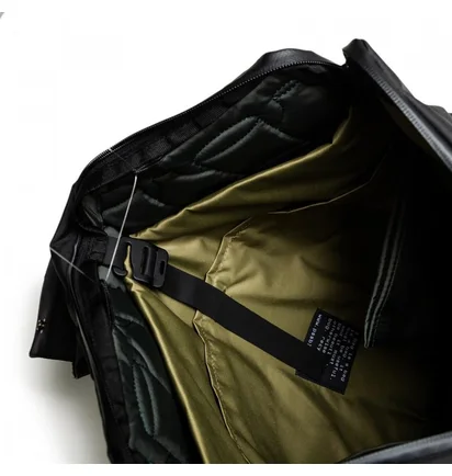Pssbl Tote Bag (Schwarz / Olive / Gelb )